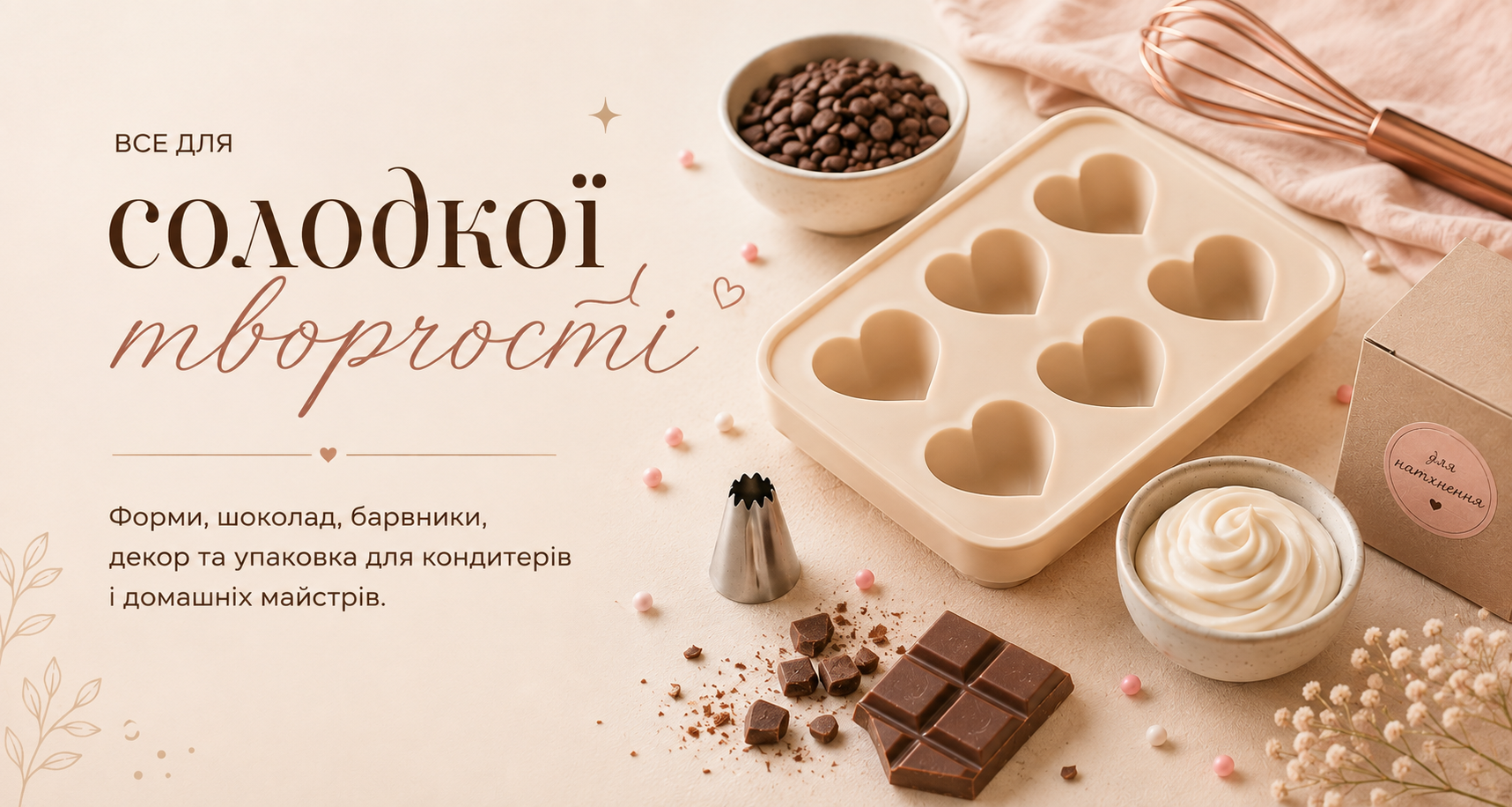 Prokonditer Shop — все для солодкої творчості